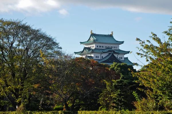 在日本关西的大阪古城堡 — 图库照片