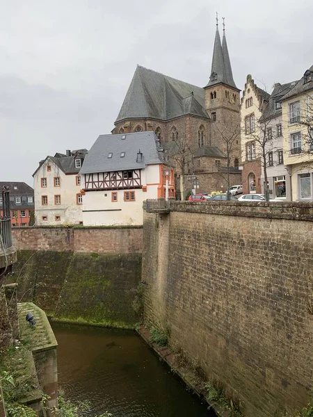 Saaburg Allemagne Mai 2020 Ville Est Située Sur Ruisseau Grundbach — Photo