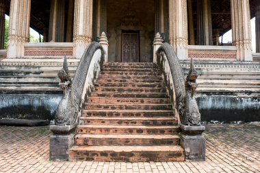 Vintage eski üzerinde dev yılan, Naka, Güney Doğu Asya Dragon Yaş arası bir