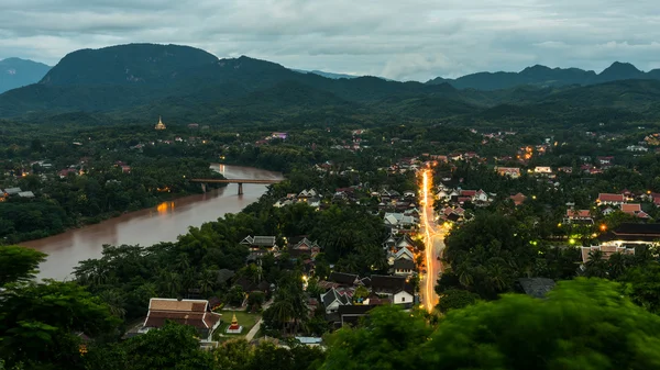 Schilderachtig uitzicht over luang prabang, laos — Stockfoto