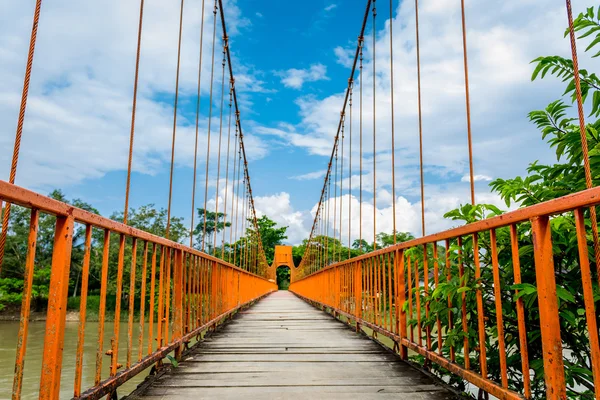 Köprü Vang vieng, laos — Stok fotoğraf