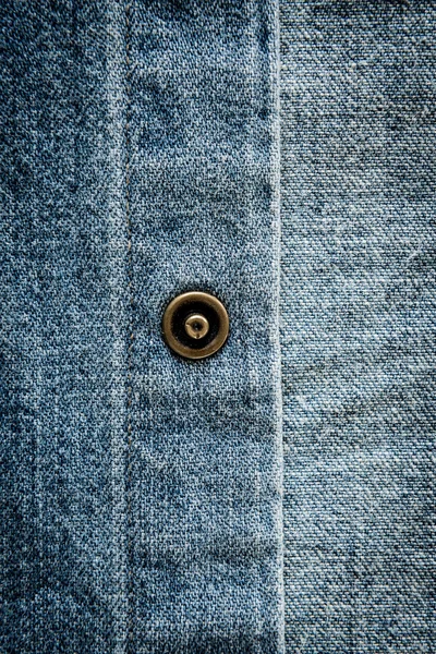 Textuur van blauwe jeans achtergrond — Stockfoto