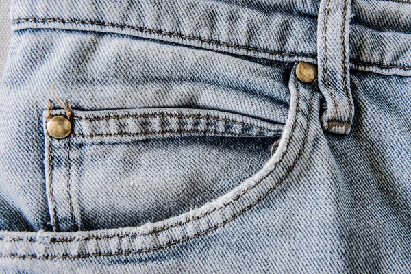 Textura de fundo jeans azul — Fotografia de Stock