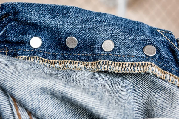 Tekstur af blå jeans baggrund - Stock-foto