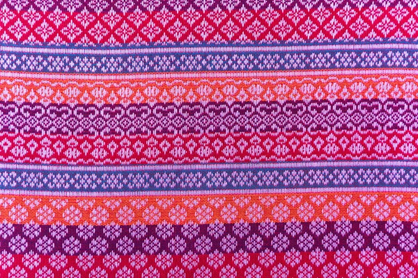 Красочный тайский шелк ручной — стоковое фото