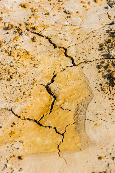 乾燥した土壌の質感の背景 — ストック写真