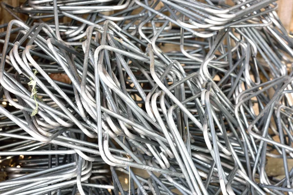Çelik çubuklar ya da inşaat işi için kullanılan barlar — Stok fotoğraf