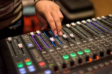 Yönetim Kurulu ses geçişi ayar düğmesi ve topuzlar, konsol w karıştırma müzik karıştırma ses karıştırıcı