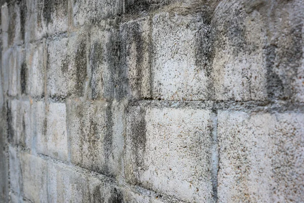 Blocos de cimento parede para fundo — Fotografia de Stock
