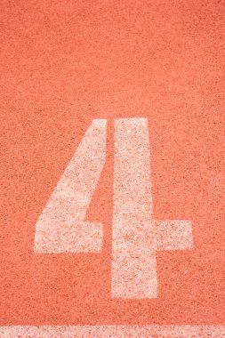 Bir koşu parkuru başlangıcı üzerine dört sayı - benim portföyü kontrol