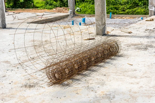 Stalen staaf voor bouw — Stockfoto