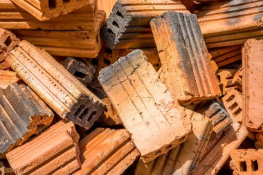 Oluşturma için kullanılan bir tuğla İnşaat