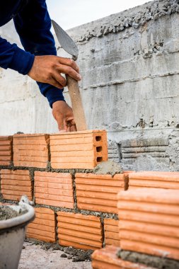 sitedeki tuğla döşeme Oluşturucu.
