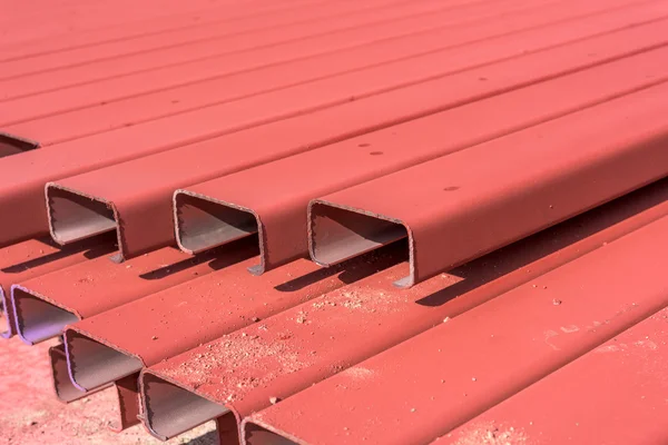 Steel box girder — Stock Photo, Image