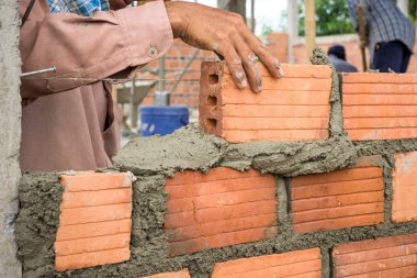 sitedeki tuğla döşeme Oluşturucu.