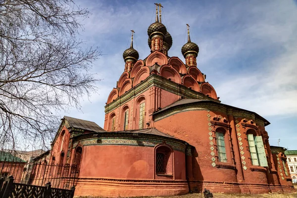 Église Épiphanie Est Une Église Orthodoxe Dans Centre Historique Yaroslavl Images De Stock Libres De Droits
