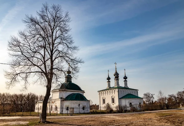 Église Pyatnitskaya Suzdal Par Une Journée Printemps Ensoleillée Église Paraskeva — Photo