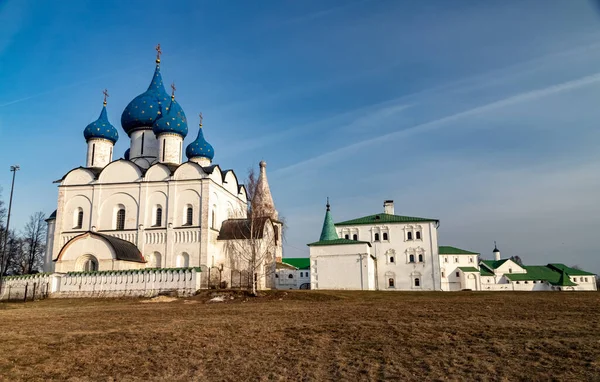 Cathédrale Nativité Très Sainte Théotokos Kremlin Suzdal Cathédrale Bogoroditsky Mère — Photo