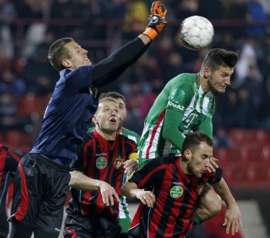 Budapeşte - Ferencvaros OTP Bank League futbol maçı