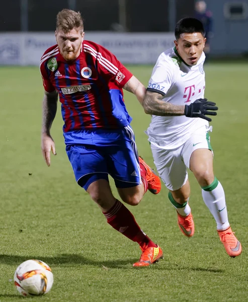 Vasas - Ferencvaros OTP Bank League partido de fútbol — Foto de Stock