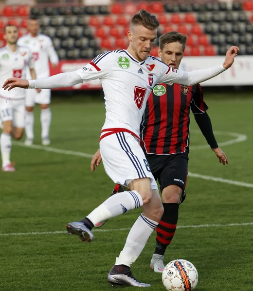 Budapest Honvéd - Videoton Otp Bank League-voetbalwedstrijd — Stockfoto