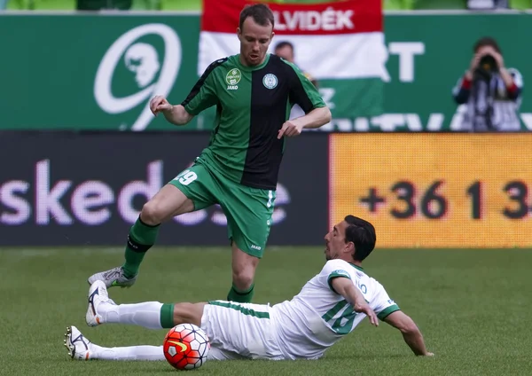 Ferencvaros - Paks Otp Bank Liga-Fußball-match — Stockfoto