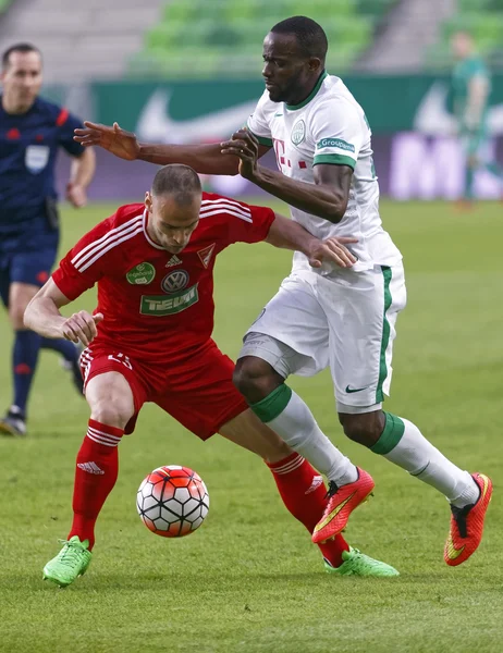 Ferencvaros - DVSC Hungarian Cup semi-final football match — Stock Photo, Image