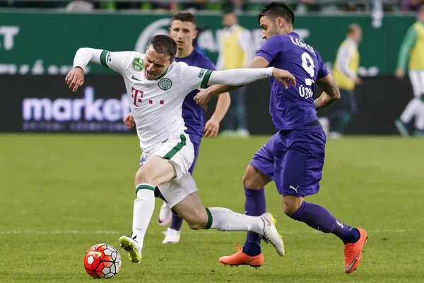 Ferencvaros - Ujpest OTP Bank League football match — Stock Photo, Image