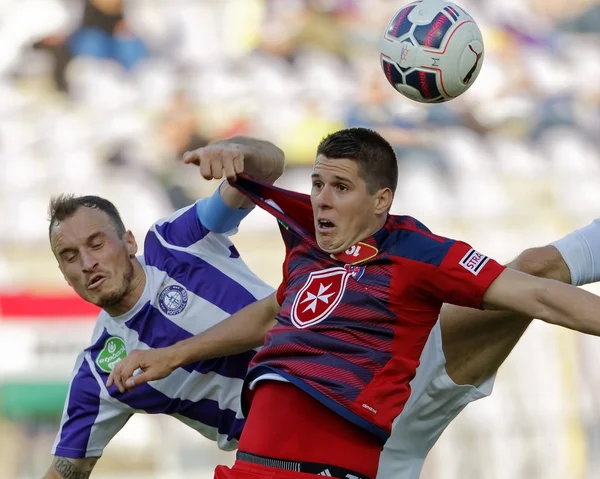 Ujpest - Videoton OTP Bank League football match — Stock Photo, Image