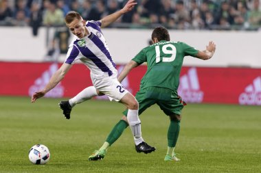 Hungarian Cup Final football match between Ujpest FC and Ferencvarosi TC
