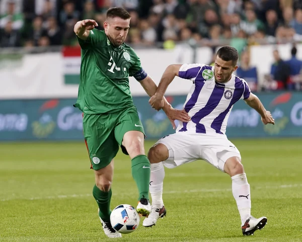 Hungarian Cup Final football match between Ujpest FC and Ferencvarosi TC — 스톡 사진