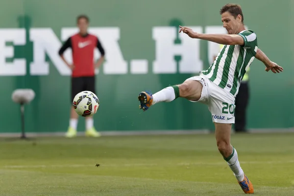 Ferencvaros vs. Nyiregyhaza OTP Bank League football match — Stock Photo, Image