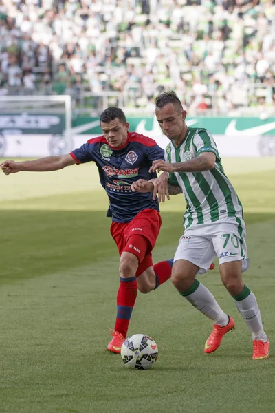 Ferencvaros vs. nyiregyhaza otp bank liga fotbal zápas — Stock fotografie