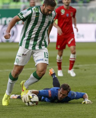 mecz Ferencvaros vs dunaujvaros otp bank liga piłki nożnej