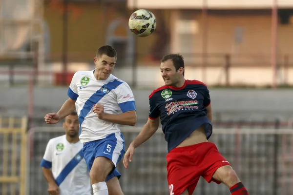 MTK vs. Nyiregyhaza OTP Bank League football match — Stock Photo, Image