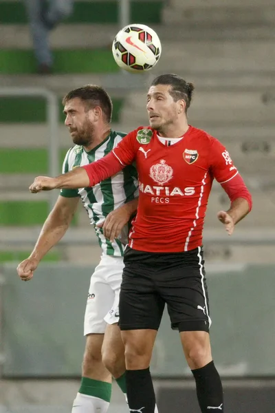 Ferencvaros vs. PMFC-MATIAS OTP Bank League football match — Stock Photo, Image