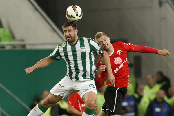 Ferencvaros vs. PMFC-MATIAS OTP Bank League football match — Stock Photo, Image