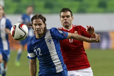 Finlandiya Uefa Euro 2016 vs Macaristan niteleyici futbol maçı