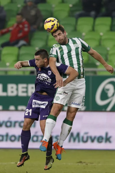 Ferencvaros vs Kecskemet Otp Bankası Ligi futbol maçı — Stok fotoğraf