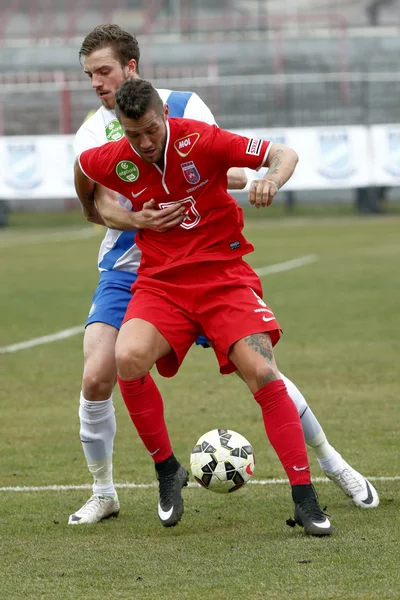 MTK vs. Videoton OTP Banco Liga jogo de futebol — Fotografia de Stock