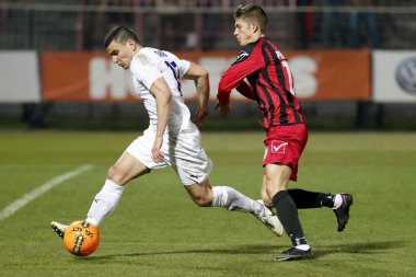 Honved vs Ujpest Otp Bankası Ligi futbol maçı