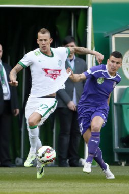 Ferencvaros vs Ujpest Otp Bankası Ligi futbol maçı