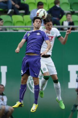 Ferencvaros vs Ujpest Otp Bankası Ligi futbol maçı
