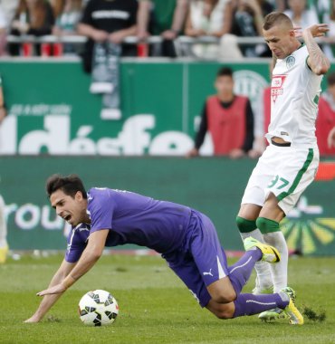 Ferencvaros vs Ujpest Otp Bankası Ligi futbol maçı