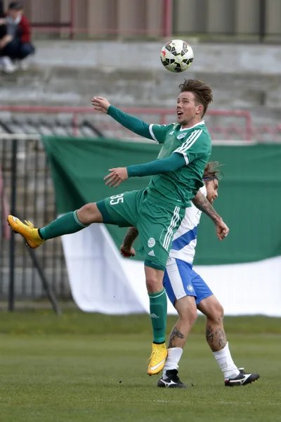 MTK vs. Gyor OTP Bank League football match — Stock Photo, Image