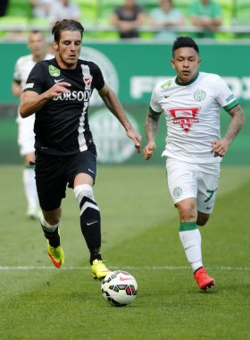 Ferencvaros vs Dvtk Otp Bankası Ligi futbol maçı
