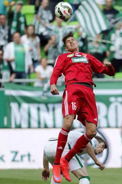 Ferencvaros vs. DVSC OTP Bank League football match — Stock Photo, Image