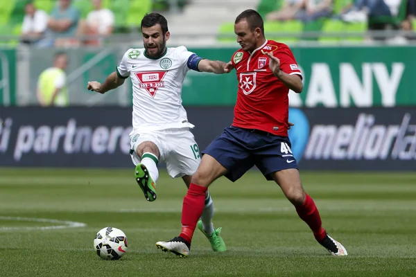 Ferencvaros vs Videoton OTP Bank League partido de fútbol — Foto de Stock