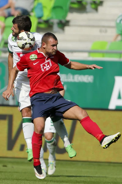 Ferencvaros vs videoton otp bank league football match — Stockfoto