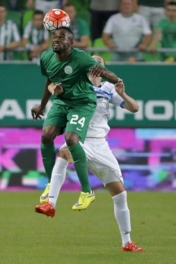 Zeljeznicar Uefa El vs Ferencvaros niteleyici futbol maçı